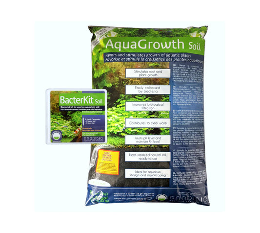 PRODIBIO - AquaGrowth Soil 9kg + 1 BacterKit Soil 6 fiale